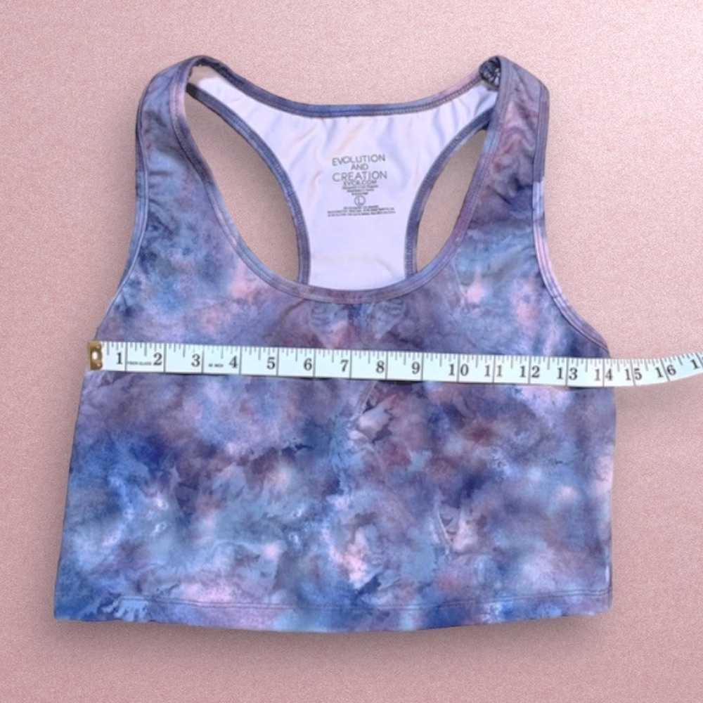 Matching Crop Top & High Waist Shorts with Pockets Sporty Stretch - Picture 11 of 14